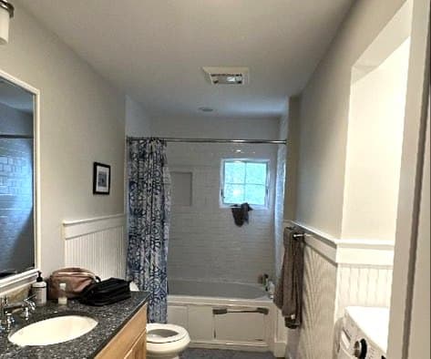 Hall bathroom