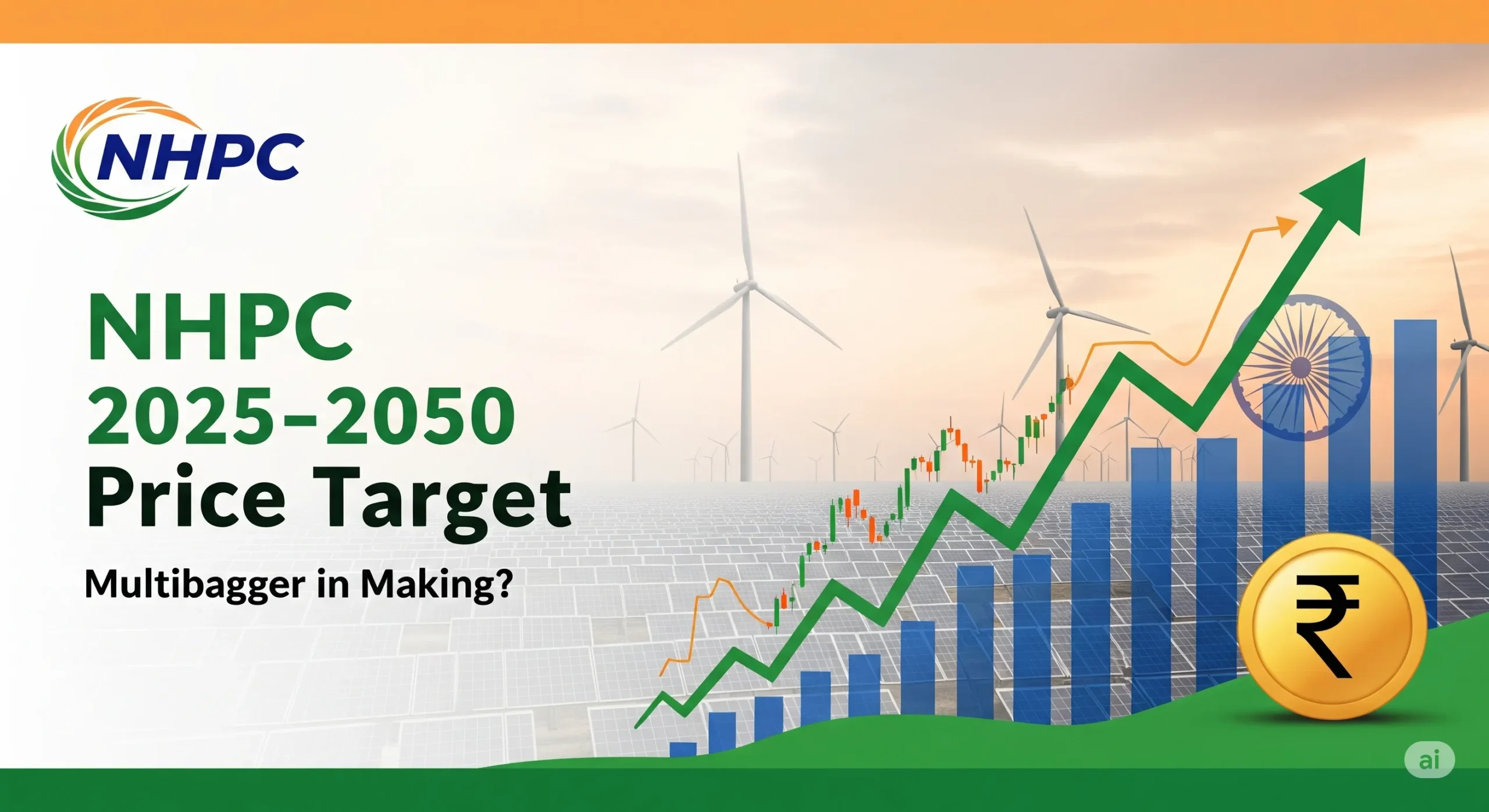 NHPC Share Price Target 2025 to 2050: Can This Govt-Backed Renewable Giant Create Multi-Decade Wealth?