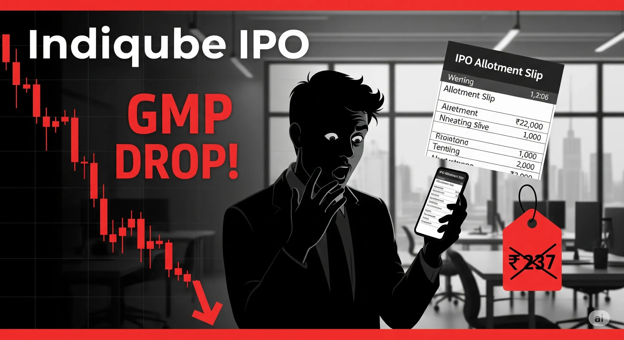 Indiqube Spaces IPO GMP Drops! Should You Worry Before Listing?
