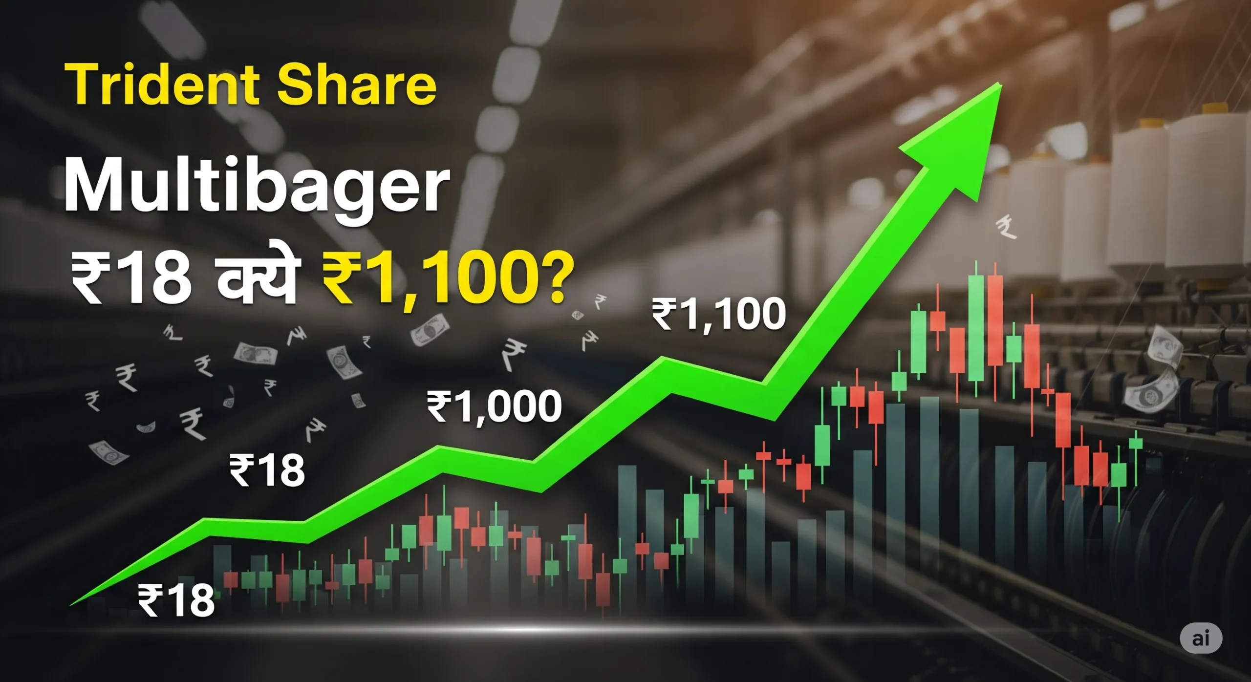 Trident Share Price Target 2025 to 2050: Can This Textile Giant Weave Multibagger Returns?