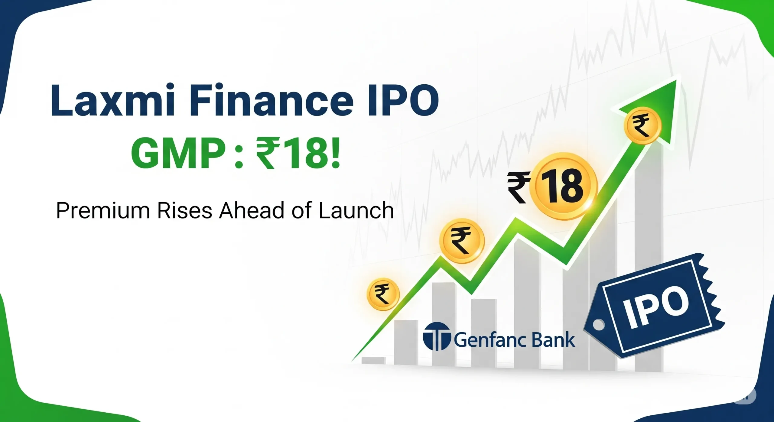 Laxmi India Finance IPO GMP Today: Premium Rises to ₹18 Ahead of July 29 Launch