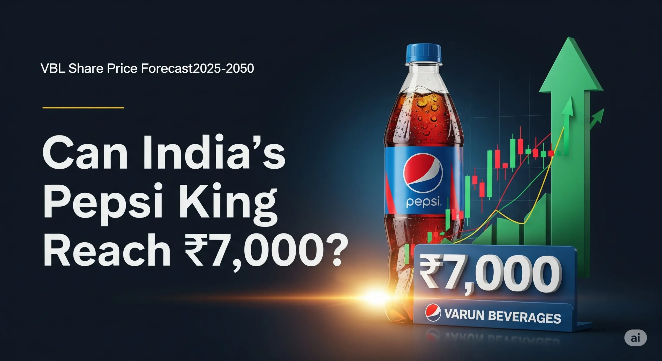Varun Beverages Share Price Target 2025 to 2050: Can India’s Pepsi King Hit ₹7,000?