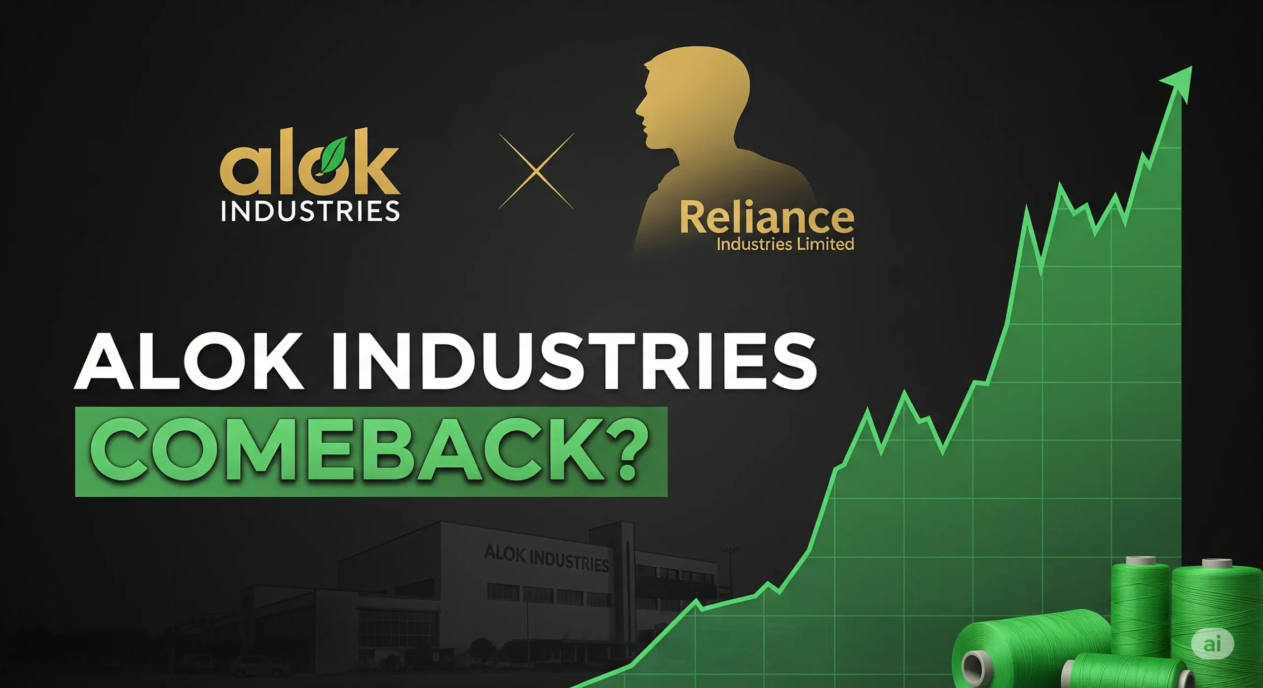 Alok Industries Share Price Target 2025 to 2050: Can This Reliance-Backed Stock Make a Stunning Comeback?