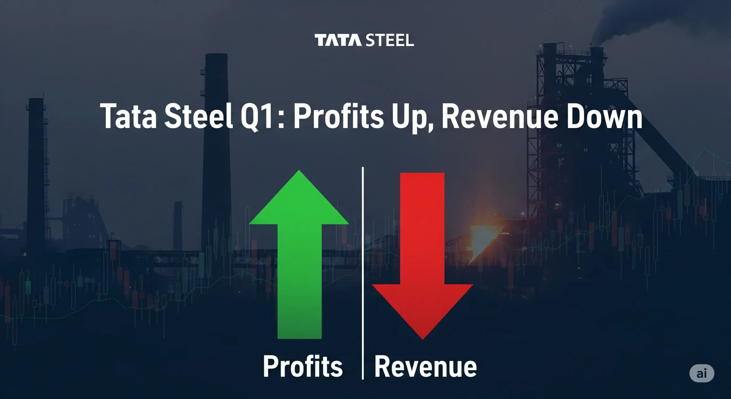Tata Steel Q1 FY26 Results: Revenue Falls, Profits Beat Estimates – What’s Ahead?