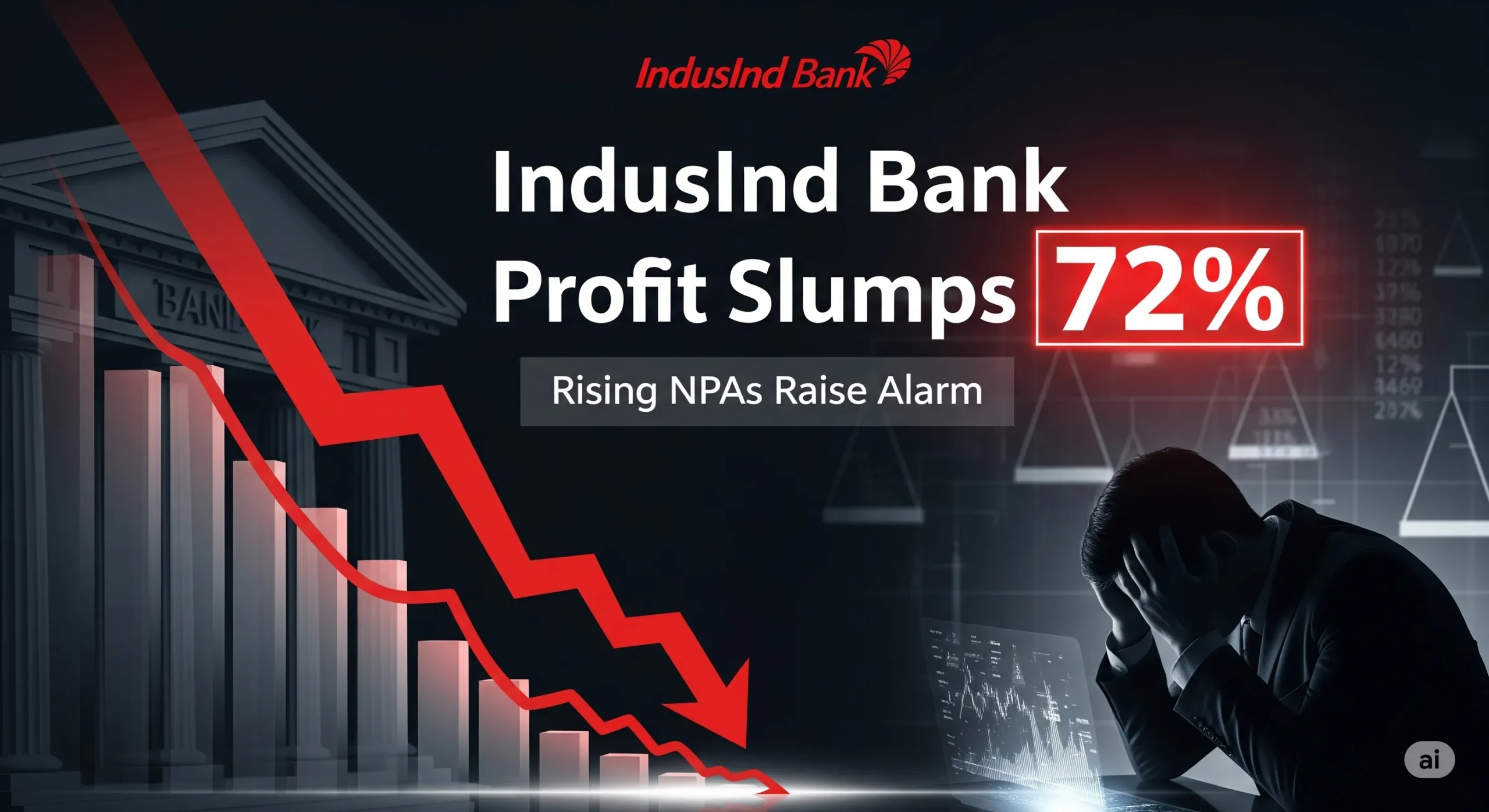 IndusInd Bank Q1 FY26 Results: Profit Slumps 72% Amid Rising NPAs – What Investors Need to Know
